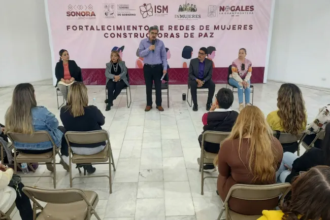 Inicia fortalecimiento de redes para mujeres constructoras de la paz