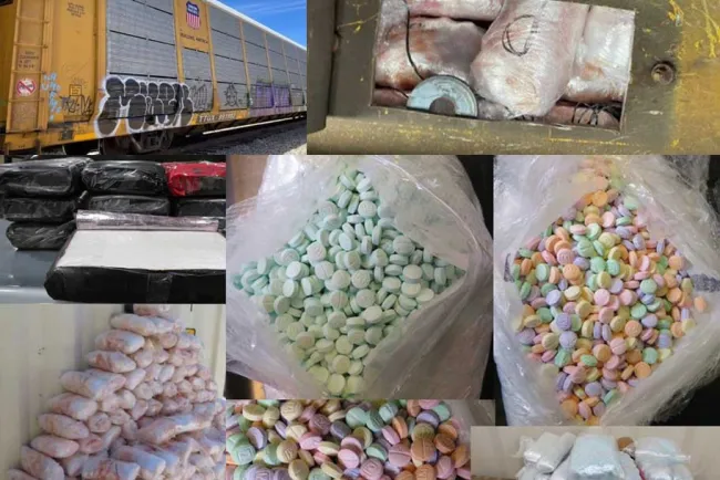 Encuentran droga en vagón del tren