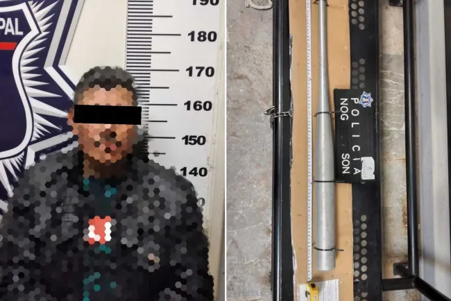 Golpea a su mujer y luego a vehículo; fue puesto bajo custodia