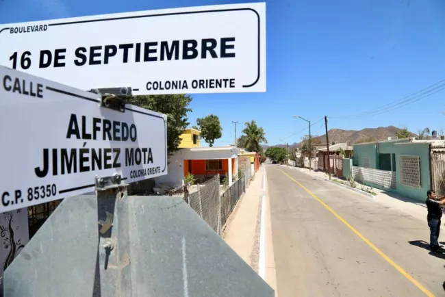 Honran la memoria de Alfredo Jiménez Mota con calle en Empalme
