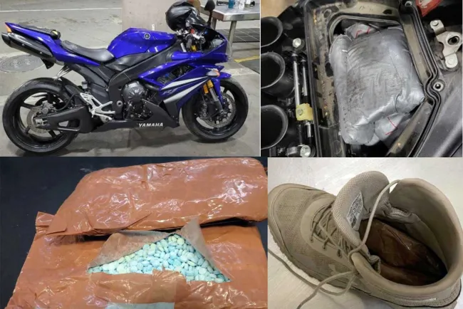 Logran decomiso de fentanilo en lugares no tan comunes