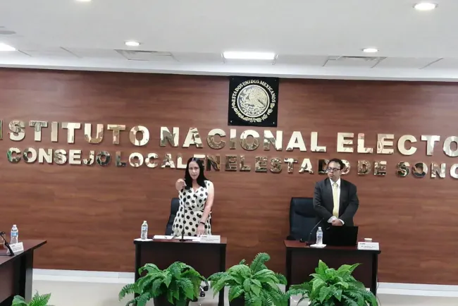 Rinde Veronica Sandoval protesta como vocal Ejecutiva del INE