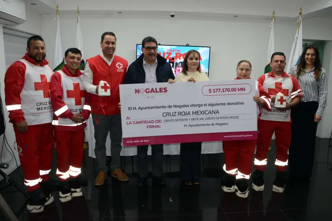 Inicia Cruz Roja colecta 2023 con aportación histórica del Ayuntamiento
