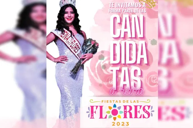 Invitan a participar en certamen para Reina de las Flores