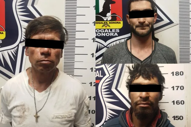 Caen tres por posesión de drogas en vía pública