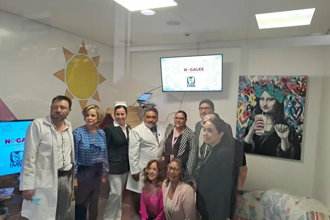 Acondicionan área recreativa a Hospital del IMSS