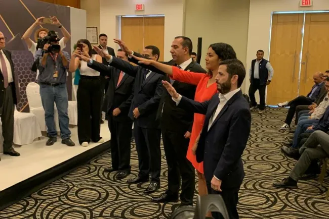 Héctor Ortiz rinde protesta como presidente de Amsac