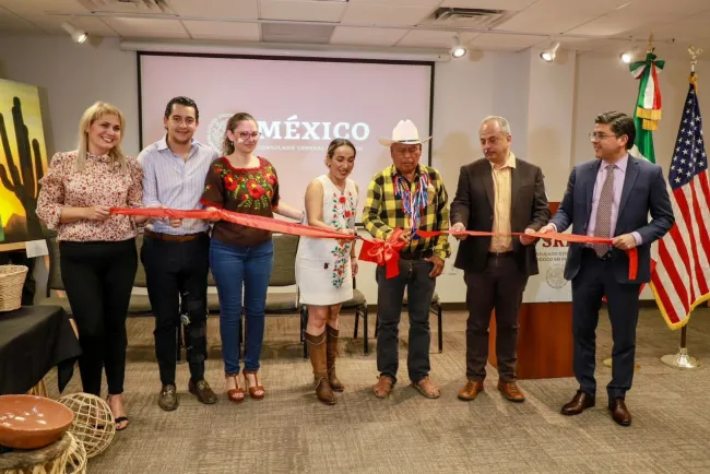 Congreso del Estado inaugura exposición de arte indígena