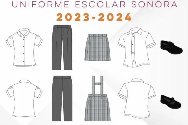 Llaman a registrar tallas para uniformes escolares