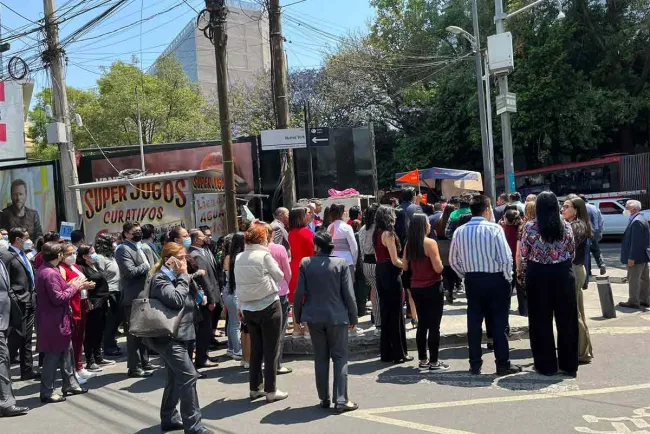 Llevan a cabo primer simulacro nacional en la CDMX