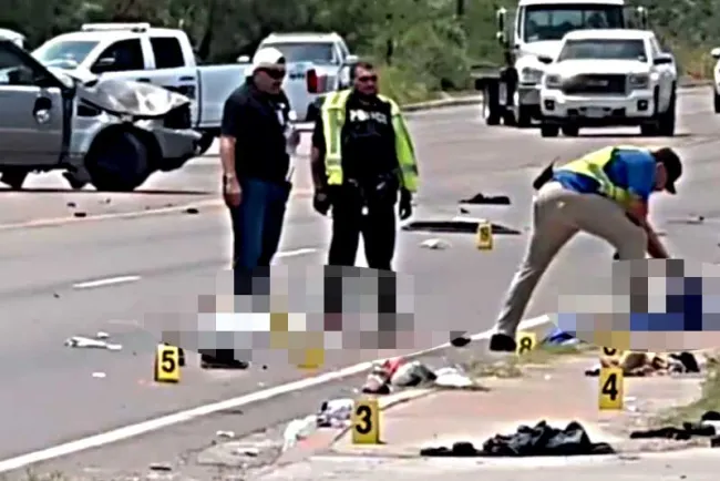 Atropellamiento masivo en Texas: ‘nos señaló, nos insultó y aceleró’