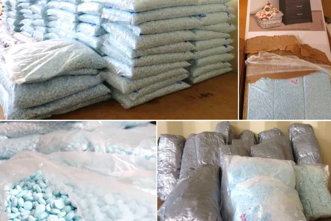 Decomisan más de un millón y medio de pastillas de fentanilo