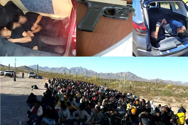 Detienen la PF a más de 2 mil indocumentados en Arizona