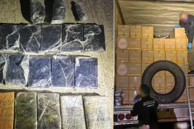 Decomisan fentanilo en cajas de huevo en caseta de cobro