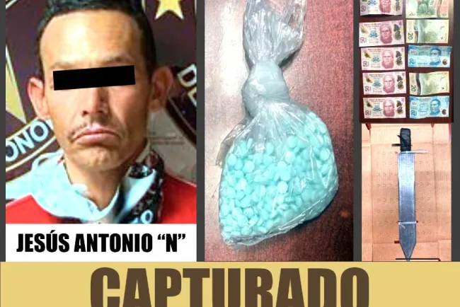 Atrapa la AMIC a padre de niño drogado con fentanilo