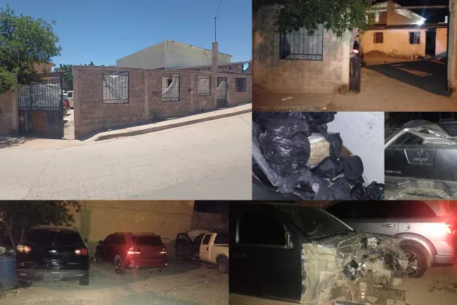 Aseguran casa de seguridad en colonia Represo