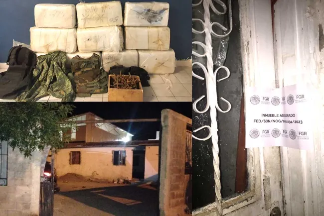 Informan autoridades sobre cateo en presunta casa de seguridad