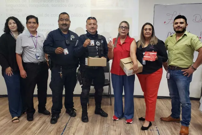 Capacitan a policías sobre el uso de la Naloxona