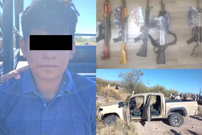 Agreden a federales, hay un detenido y decomisan armas en Caborca
