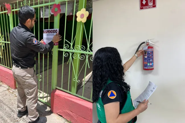 Diez guarderías y preescolares suspendidas por Protección Civil en este 2023