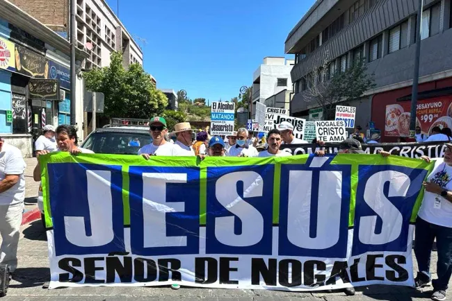 Llevan mensaje de esperanza a nogalenses