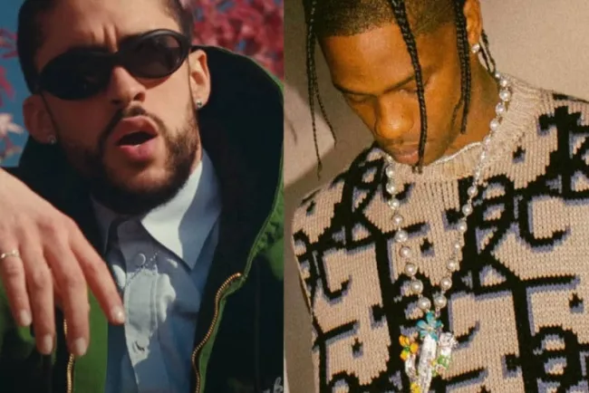 Bad Bunny y Travis Scott lanzarían nueva canción juntos
