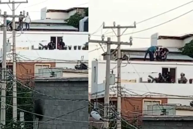 Recibe persona descarga eléctrica al llenar tinaco