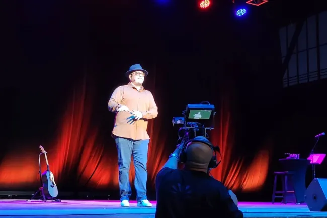 Franco Escamilla, entre risas y anécdotas