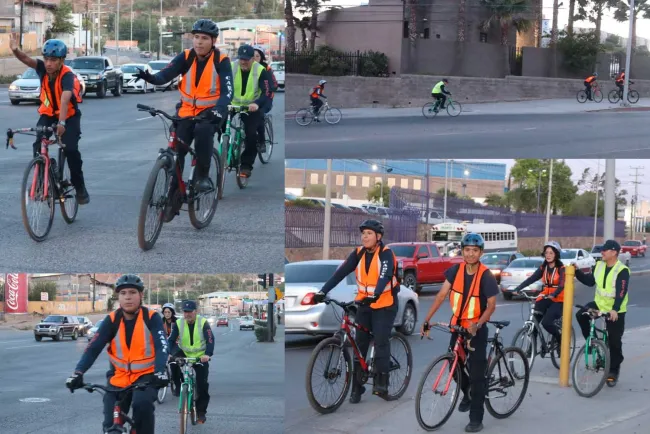 Aumentan participantes en rodada ciclista familiar