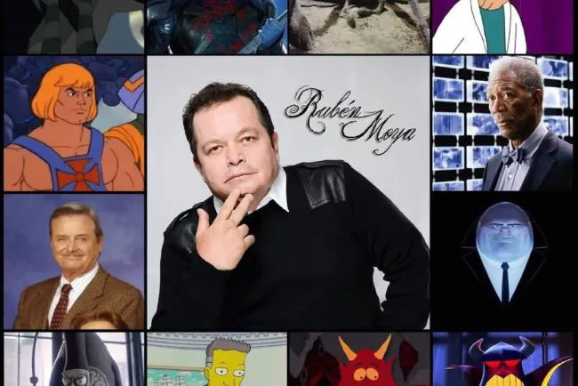 Murió Rubén Moya, actor de doblaje que daba voz a Morgan Freeman