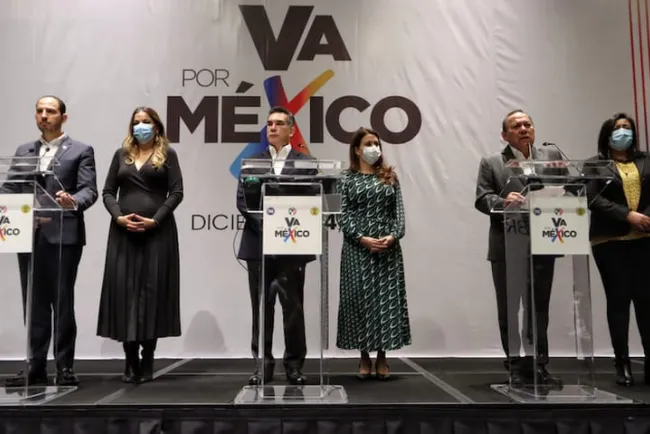 Alista Va por México plataforma de coalición rumbo al 2024