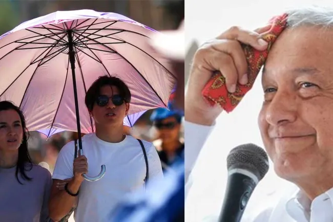 Reconoce AMLO 8 fallecimientos por calor en el país