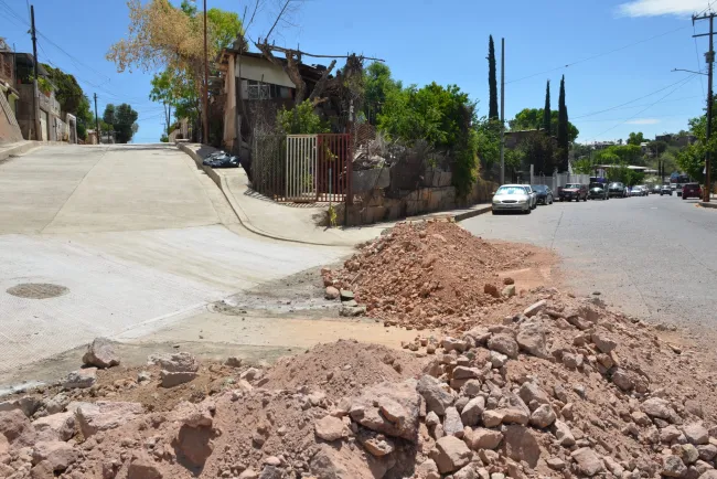 Finaliza pavimentación de calle Nicaragua