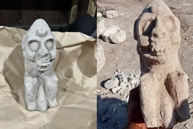 Encuentran “deidad de la muerte” en tramo 7 del Tren Maya