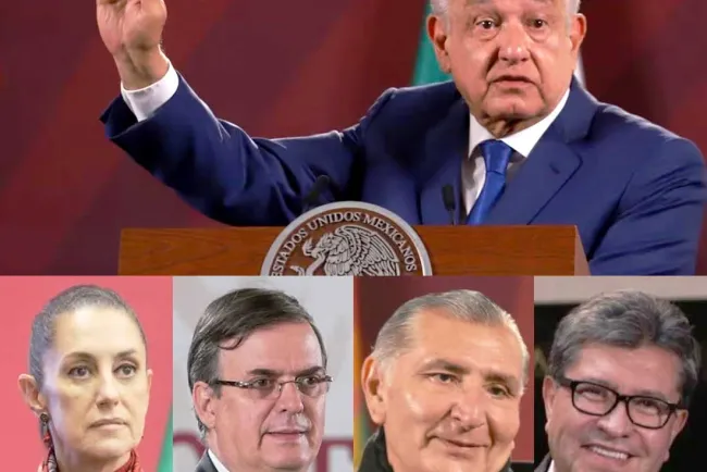 Justifica AMLO que “corcholatas” utilicen su imagen; “Somos muy parecidos”