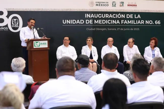 Inauguran la UMF número 66 en Sonora