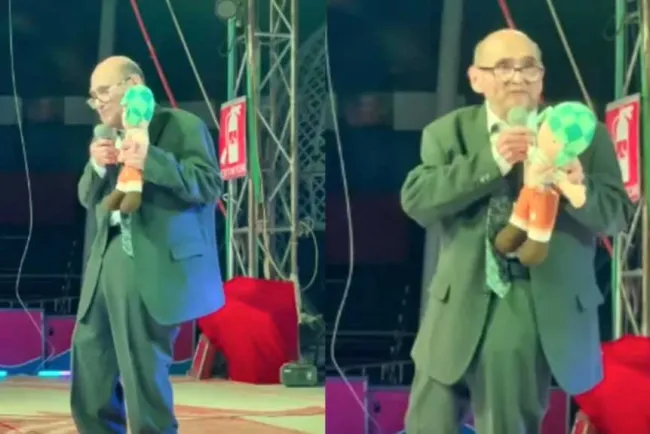 Tierno momento de Édgar Vivar fue captado por nogalense; video se hace viral