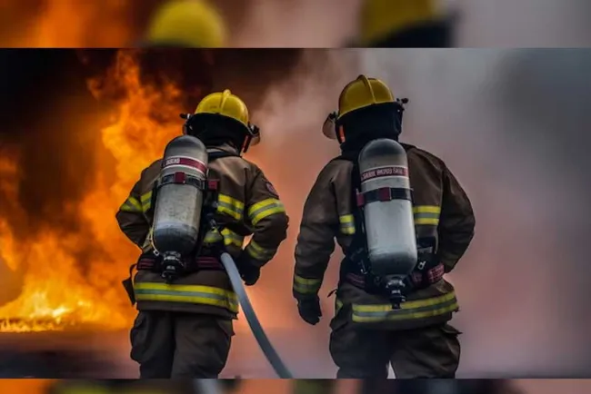Consume vivienda incendio en la madrugada
