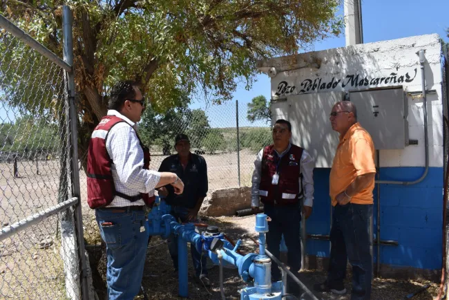 Supervisan niveles de agua en pozos de Mascareñas