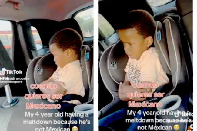 Hace berrinche niño etíope porque quiere ser mexicano, video se hace viral