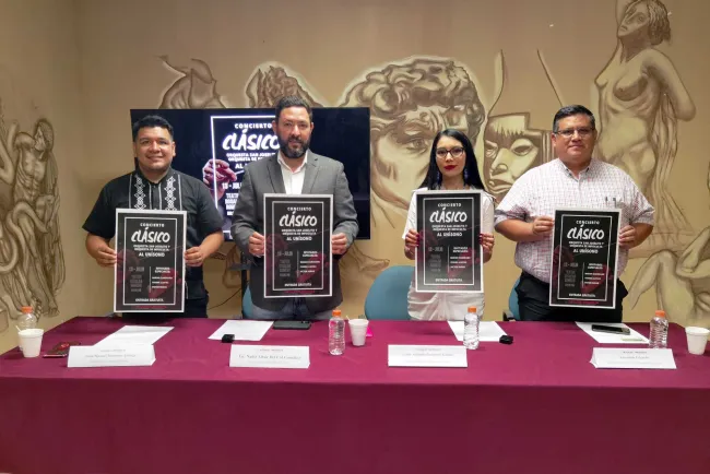 Presentan concierto de música clásica con artistas locales