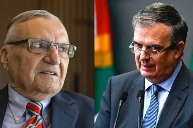 Denuncia Joe Arpaio a Marcelo Ebrard por difamación