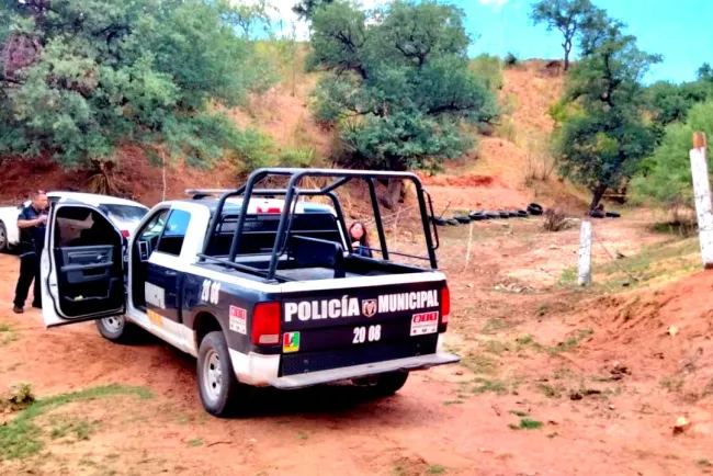 Encuentran restos óseos en predio de esta frontera