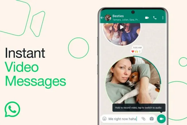 Anuncia WhatsApp mensajes de video