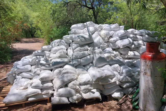 Asegura la FGR narcolaboratorio en Quiriego