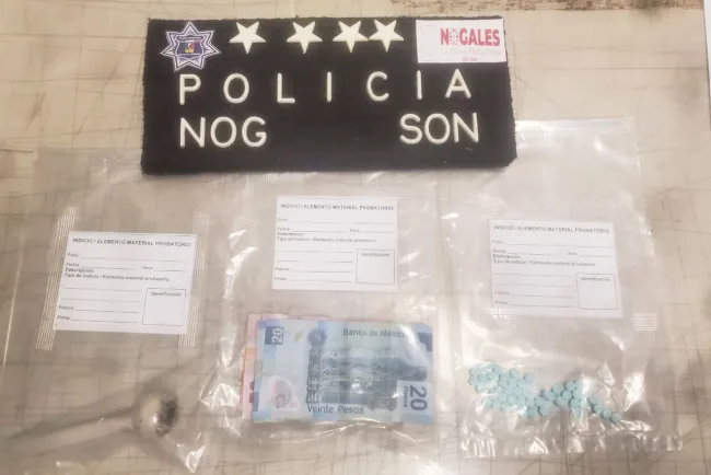 Detienen a pareja con varias pastillas de fentanilo