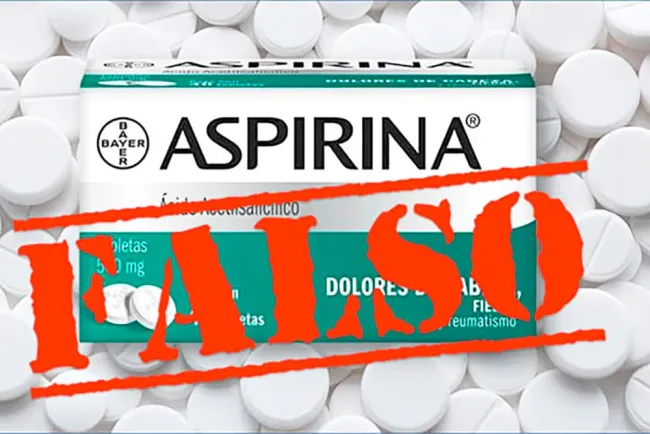 Alerta la Cofepris por aspirina clonada