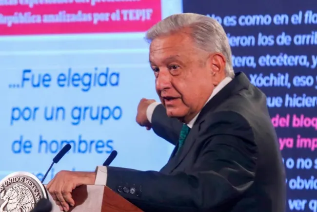 Rechaza AMLO violencia política de género contra Xóchitl Gálvez