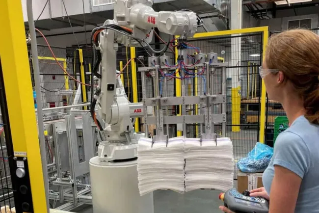 Auge en los robots industriales en México