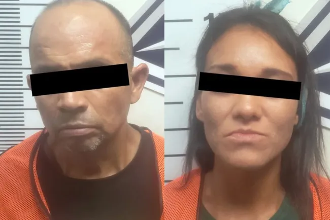 Arrestan a pareja en intento de robo de auto